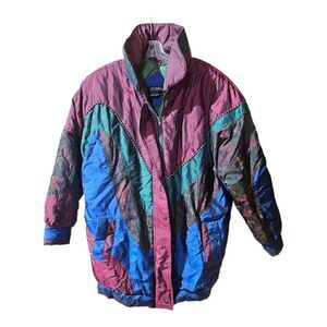 VINTAGE LIZ THOMAS 90’s Ski Jacket - Size Medium
